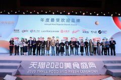 美食届“奥斯卡”上演，天猫发布2020美食趋势报告