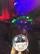 重庆40度 奥陶纪景区寒冰洞却不到15度